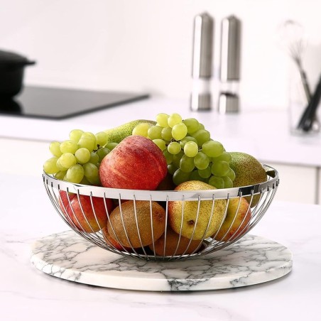 WMF Cesto Concept para Pan y Fruta 26 cm en Acero Inoxidable Cromargan | WMF | Mimocook