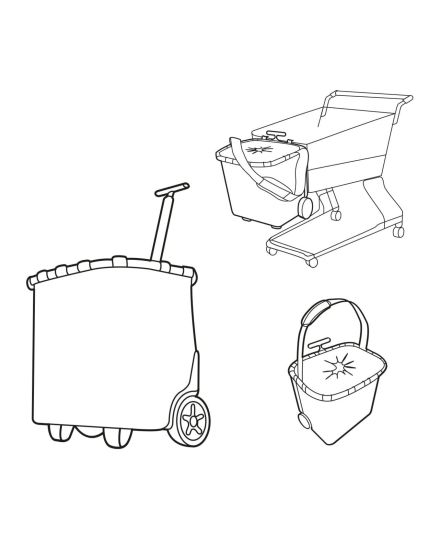 Carrycruiser baroque marble de Reisenthel | Reisenthel | Mimocook