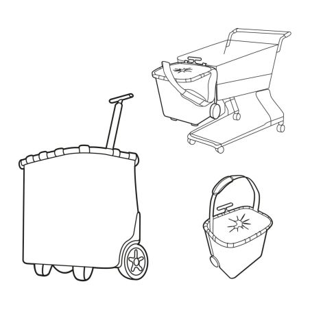 Carrycruiser baroque marble de Reisenthel | Reisenthel | Mimocook
