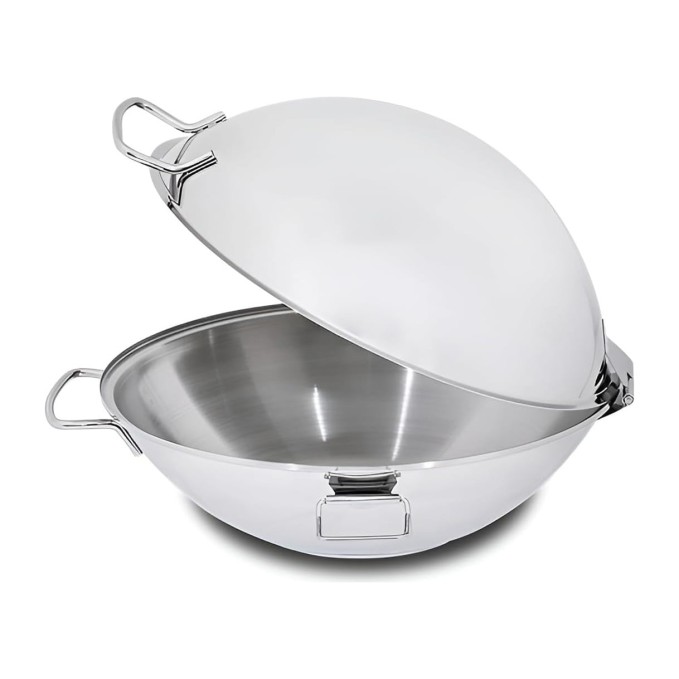 Cataplana Algarve 36 cm da Silampos em Aço Inoxidável Polido | Silampos | Mimocook