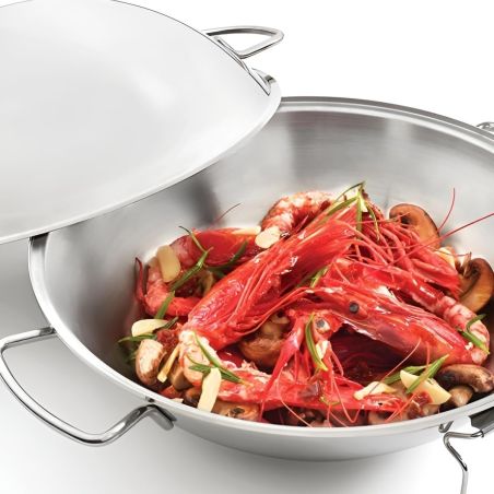 Cataplana Algarve 36 cm da Silampos em Aço Inoxidável Polido | Silampos | Mimocook