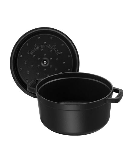 Staub Cocotte Redonda de Hierro Fundido Esmaltado 12cm | Staub | Mimocook