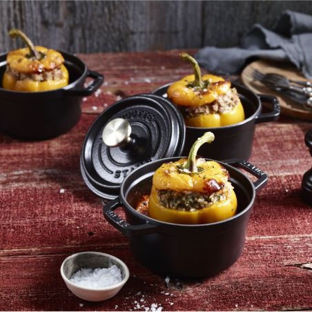 Staub Cocotte Ronde en Fonte Emaillee 12cm | Staub | Mimocook