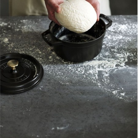 Staub Round Cocotte in Enamelled Cast Iron 14cm | Staub | Mimocook