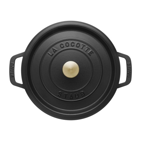 Staub Round Cocotte in Enamelled Cast Iron 18cm | Staub | Mimocook