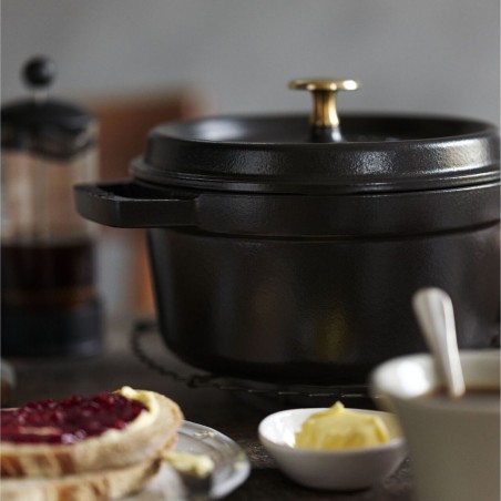 Staub Cocotte Redonda de Hierro Fundido Esmaltado 18cm | Staub | Mimocook