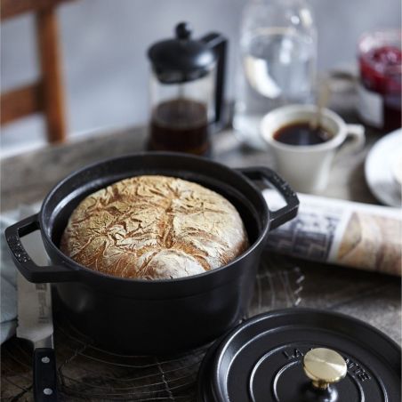Staub Cocotte Redonda em Ferro Fundido Esmaltado 18cm | Staub | Mimocook