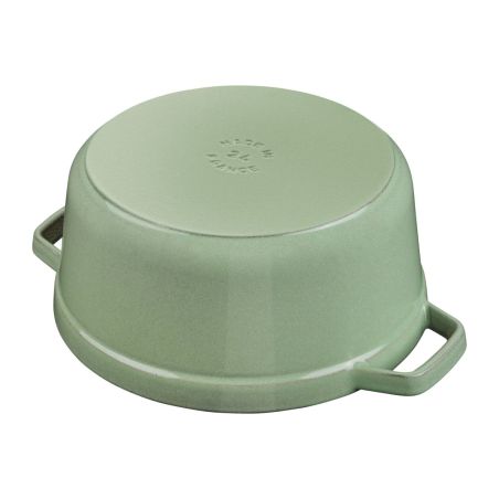 Staub Runde Cocotte aus Emailliertem Gusseisen 24cm | Staub | Mimocook