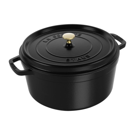 Staub Runde Cocotte aus Emailliertem Gusseisen 30cm | Staub | Mimocook