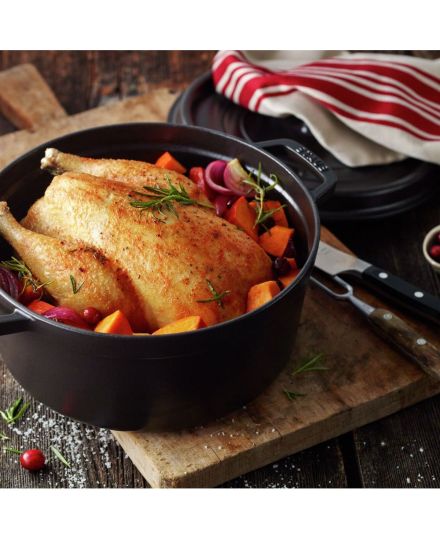 Staub Cocotte 30 cm rund Gusseisen | Staub | Mimocook