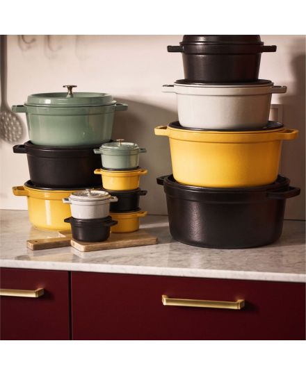 Staub Cocotte 30 cm rund Gusseisen | Staub | Mimocook