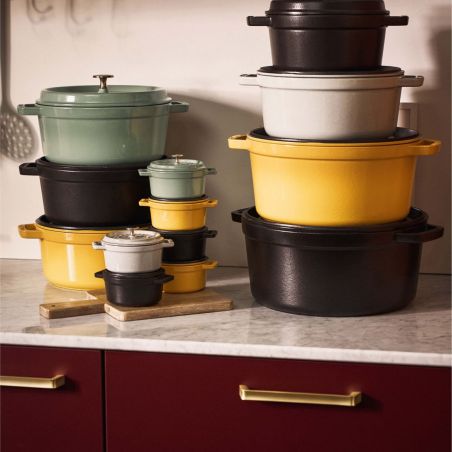 Staub Cocotte 30 cm rund Gusseisen | Staub | Mimocook