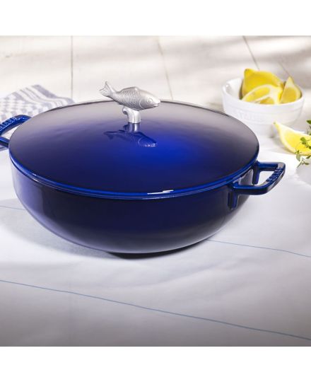 Staub Bouillabaisse Pot in Enamelled Cast Iron 28cm | Staub | Mimocook