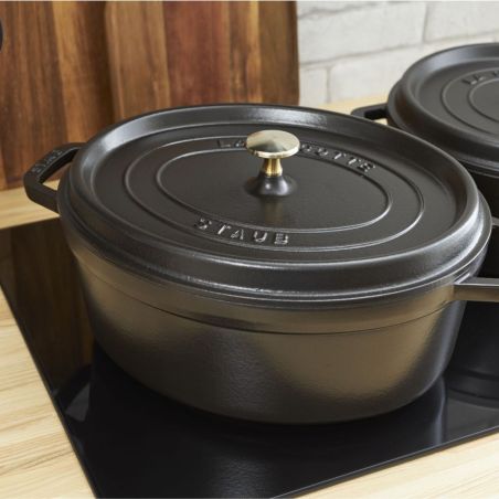 Staub Cocotte Oval em Ferro Fundido Esmaltado 27cm | Staub | Mimocook