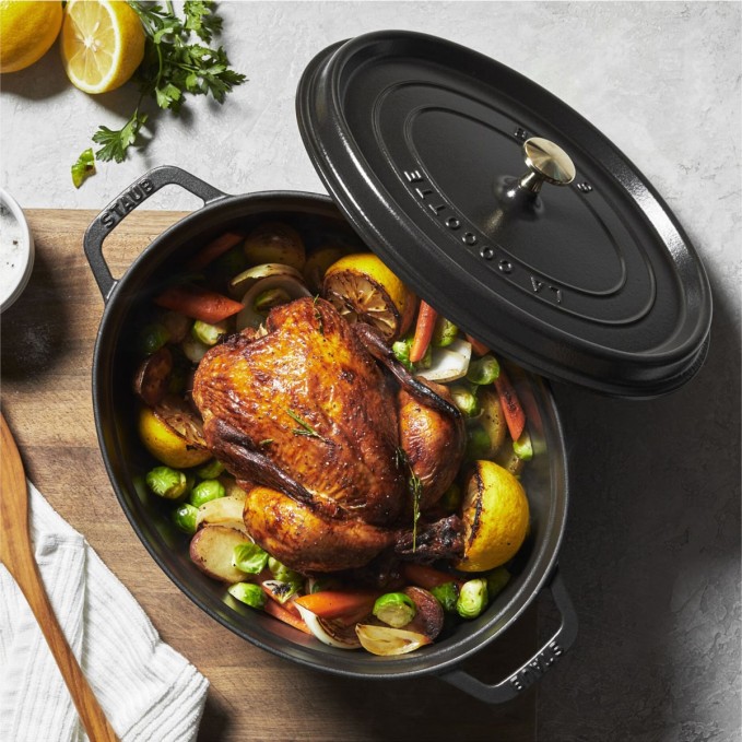 Staub Cocotte Oval de Hierro Fundido Esmaltado 31cm | Staub | Mimocook