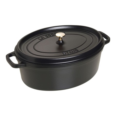 Staub Ovale Cocotte aus Emailliertem Gusseisen 37cm | Staub | Mimocook