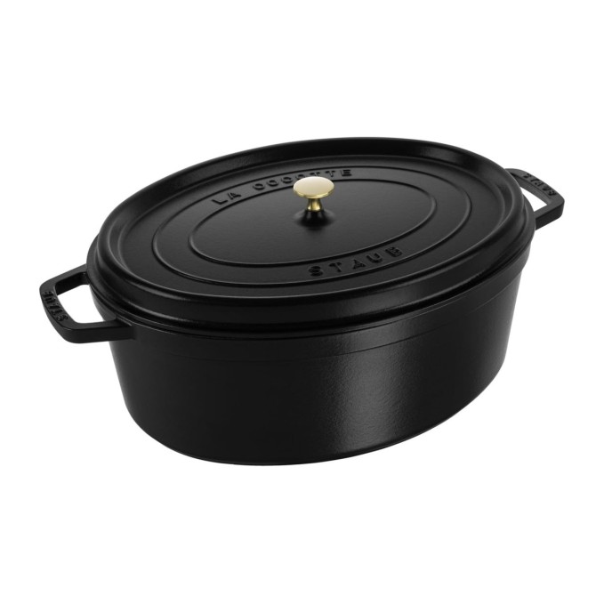 Staub Oval Cocotte in Enamelled Cast Iron 41cm | Staub | Mimocook