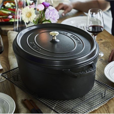 Staub Cocotte Oval em Ferro Fundido Esmaltado 41cm | Staub | Mimocook