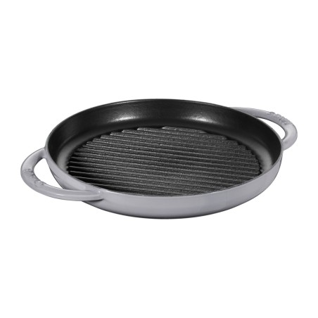 Staub Grelhador Redondo em Ferro Fundido Esmaltado 26cm | Staub | Mimocook
