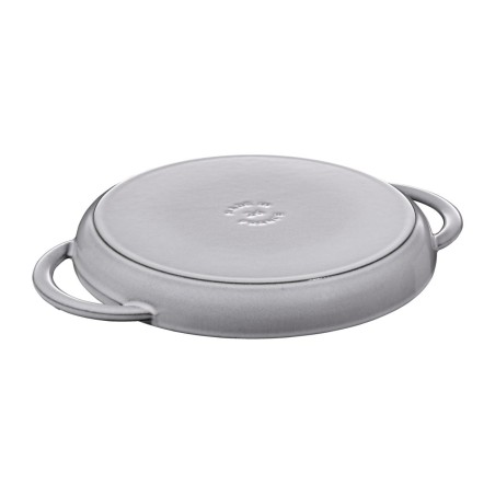 Staub Runde Grillpfanne aus Emailliertem Gusseisen 26cm | Staub | Mimocook