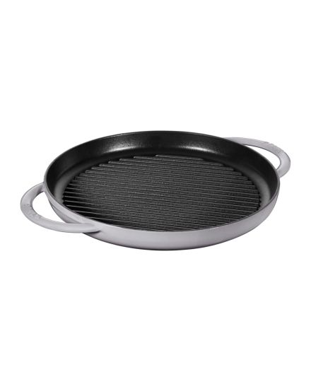 Staub Gril Rond en Fonte Emaillee 30cm | Staub | Mimocook