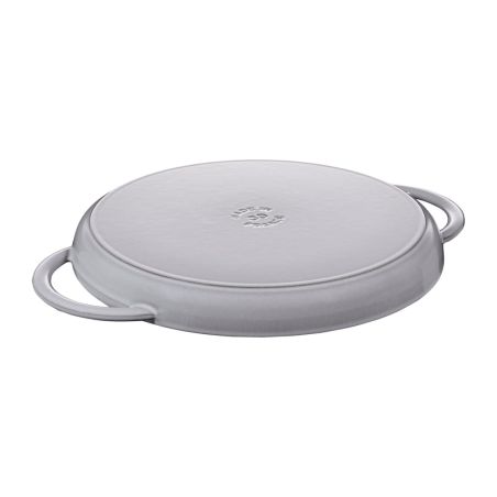 Staub Round Grill Pan in Enamelled Cast Iron 30cm | Staub | Mimocook