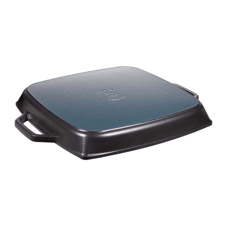 Staub Grillpfanne mit zwei Griffen aus Emailliertem Gusseisen 33cm | Staub | Mimocook