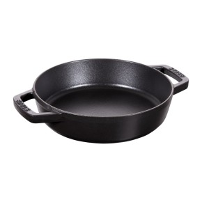 Staub Pfanne mit zwei Griffen aus Emailliertem Gusseisen 26cm | Staub | Mimocook
