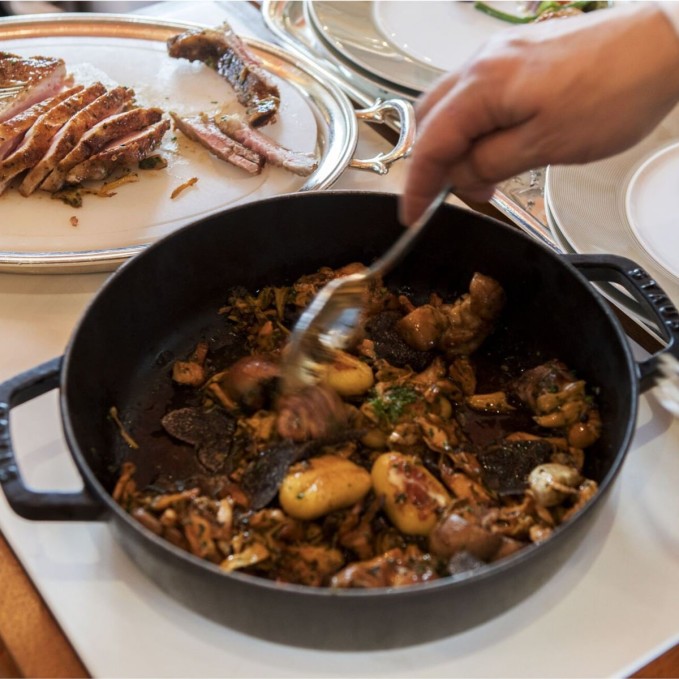 Staub Pfanne mit zwei Griffen aus Emailliertem Gusseisen 26cm | Staub | Mimocook