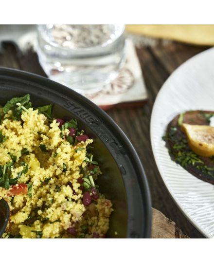 Staub Tajine Cast Iron Base with Ceramic Dome 28cm | Staub | Mimocook
