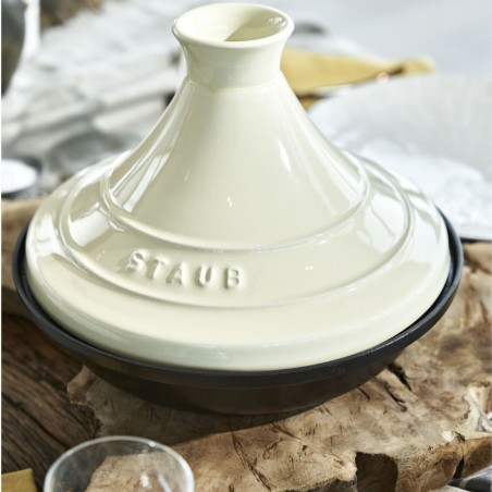 Staub Tagine in Enamelled Cast Iron 28cm | Staub | Mimocook