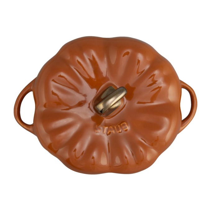 Staub Pumpkin Cocotte in Ceramic Cinnamon | Staub | Mimocook