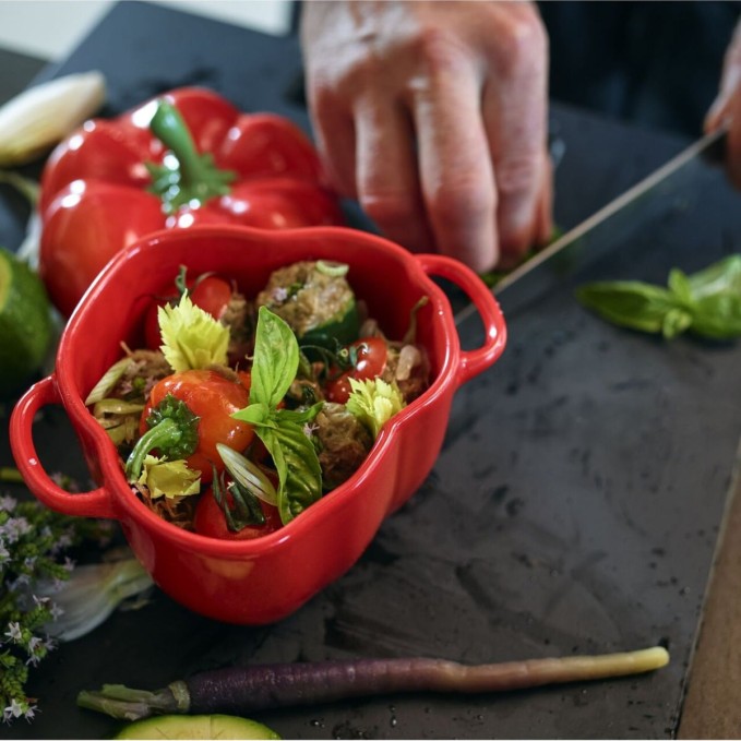 Cocotte pimento pequena de cerâmica da Staub | Staub | Mimocook