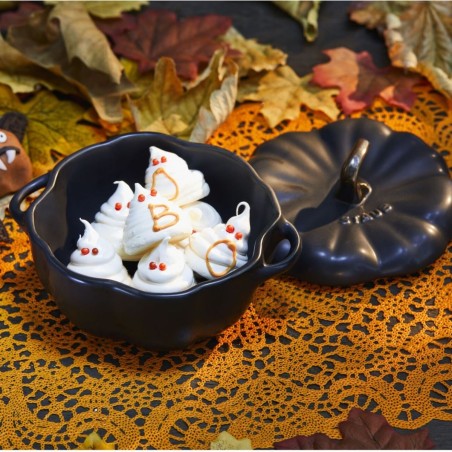 Staub Kuerbis-Cocotte aus Keramik Schwarz | Staub | Mimocook