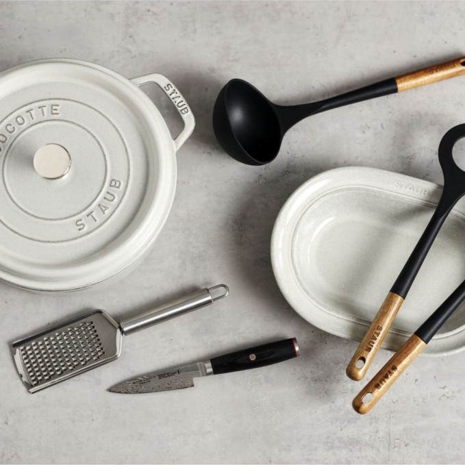 Staub Risotto Spoon in Wood and Silicone 31cm | Staub | Mimocook