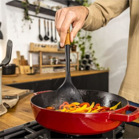 Staub Espátula em madeira e silicone 31cm | Staub | Mimocook