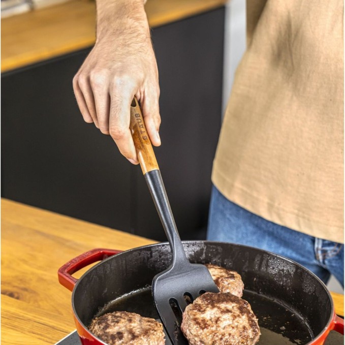 Staub Spatule en Bois et Silicone 31cm | Staub | Mimocook