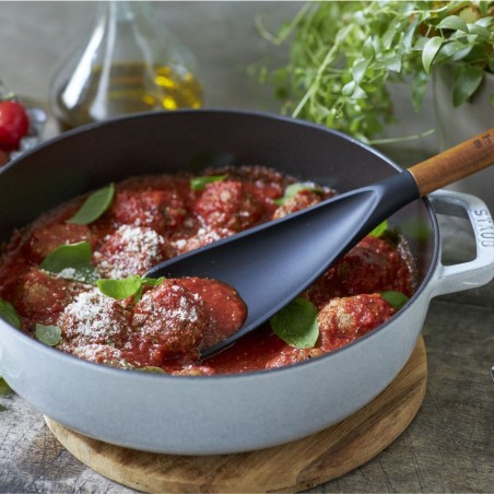 Staub Colher Multifuncional em madeira e silicone 30cm | Staub | Mimocook
