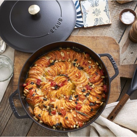 Staub Cuillere Multifonction en Bois et Silicone 30cm | Staub | Mimocook