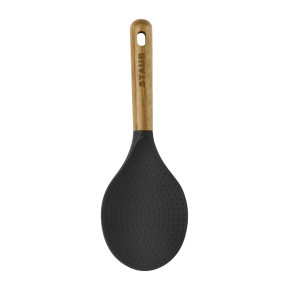 Staub Servierloeffel aus Holz und Silikon 31cm | Staub | Mimocook