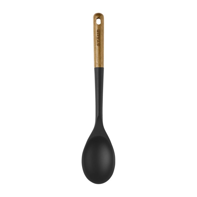 Staub Serving Spoon in Wood and Silicone 31cm | Staub | Mimocook