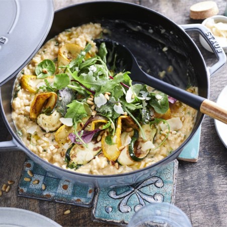 Staub Cuchara para Servir de Madera y Silicona 31cm | Staub | Mimocook