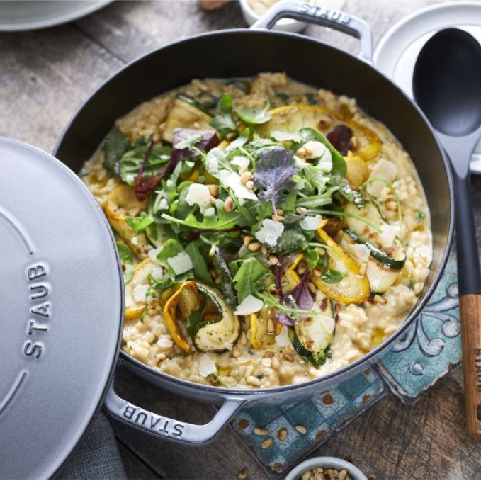 Staub Cuchara para Servir de Madera y Silicona 31cm | Staub | Mimocook