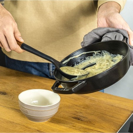 Staub Cuchara para Servir de Madera y Silicona 31cm | Staub | Mimocook