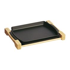 Travessa de forno com tampa 31cm em ferro fundido Staub | Staub | Mimocook