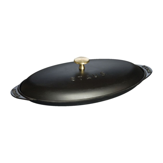 Staub Ofenform mit Deckel aus Emailliertem Gusseisen 31cm | Staub | Mimocook