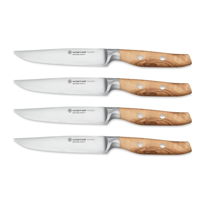 Wüsthof Amici 4-teiliges Steakmesser-Set | Wusthof | Mimocook