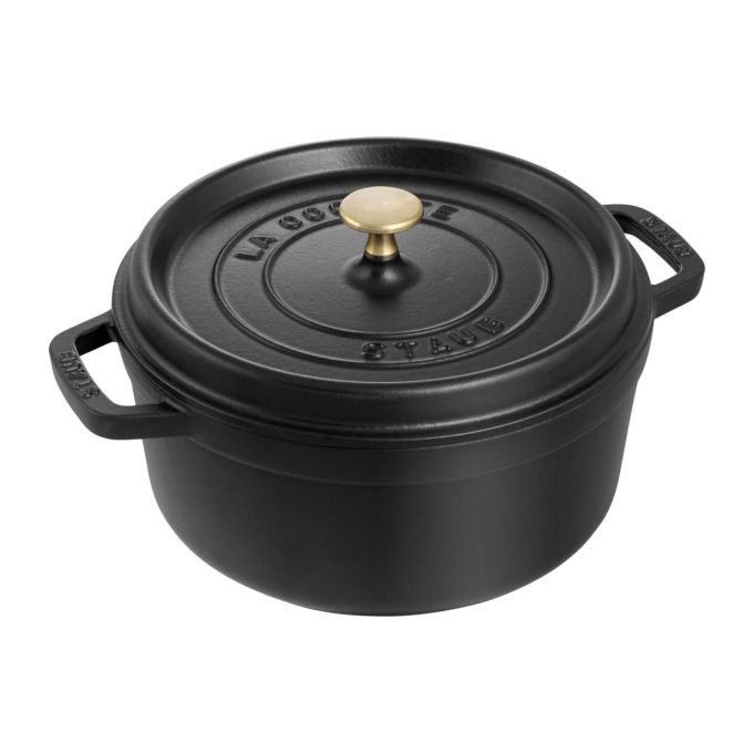 Staub Cocotte Redonda de Hierro Fundido Esmaltado 22cm | Staub | Mimocook
