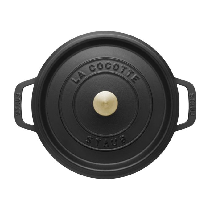 Staub Cocotte Redonda em Ferro Fundido Esmaltado 22cm | Staub | Mimocook