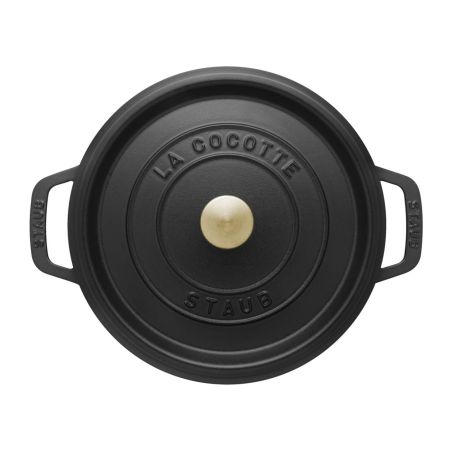 Staub Round Cocotte in Enamelled Cast Iron 22cm | Staub | Mimocook